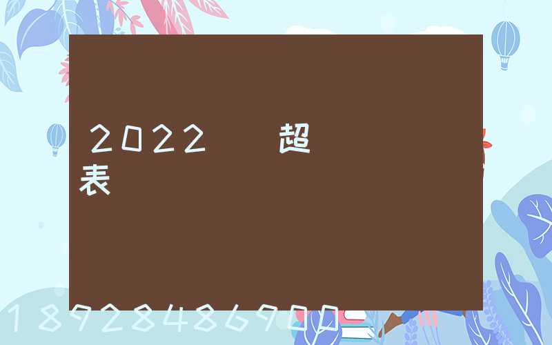 2022貨車超載處罰標準表