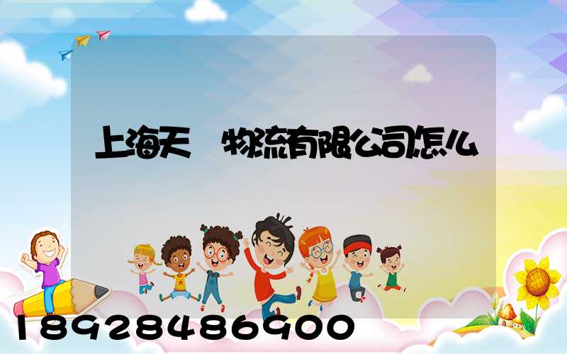 上海天贊物流有限公司怎么樣