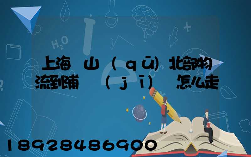 上海寶山區(qū)北部物流到浦東機(jī)場怎么走