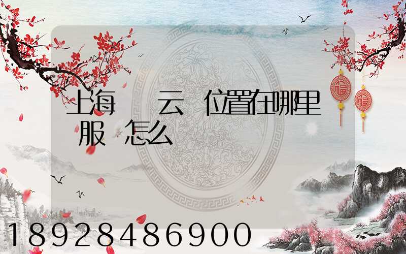 上海寶時云倉位置在哪里倉儲服務怎么樣