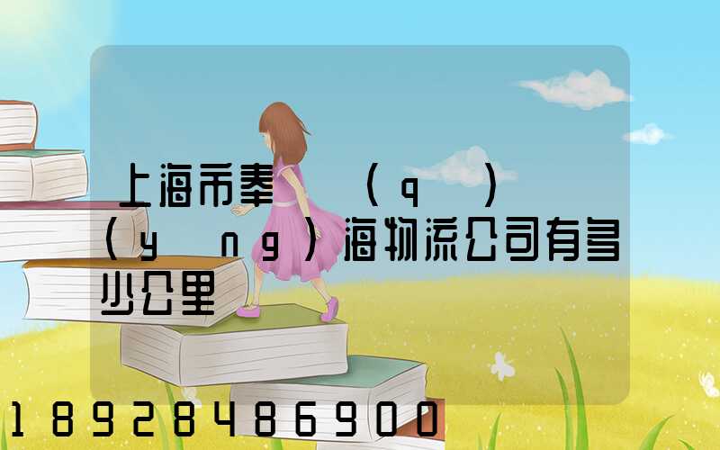 上海市奉賢區(qū)離揚(yáng)海物流公司有多少公里