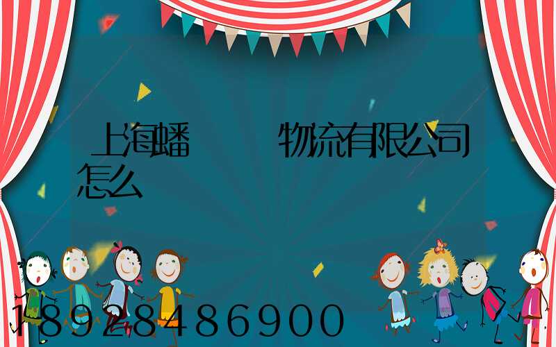 上海蟠龍國際物流有限公司怎么樣