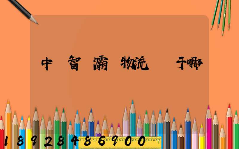 中儲智運灞橋物流園屬于哪個區