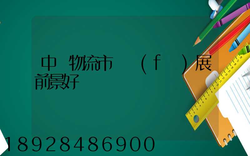 中國物流市場發(fā)展前景好嗎