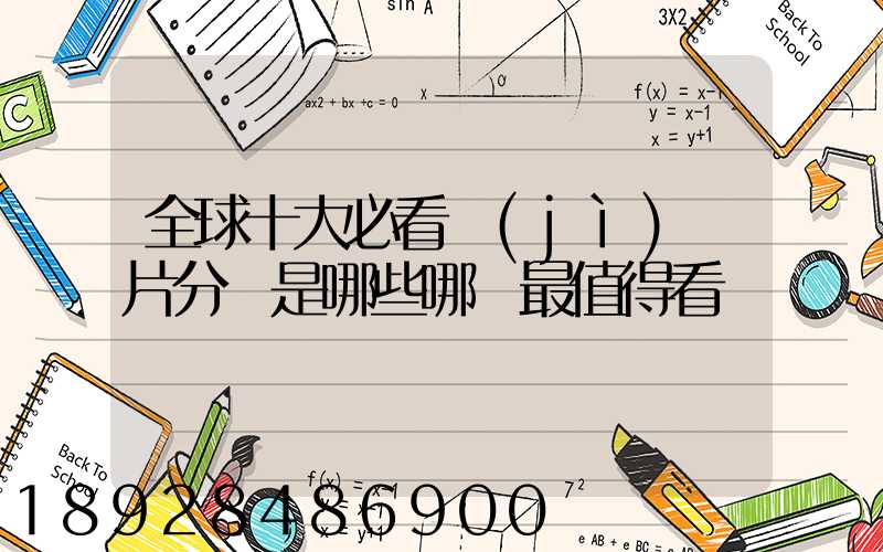 全球十大必看紀(jì)錄片分別是哪些哪個最值得看