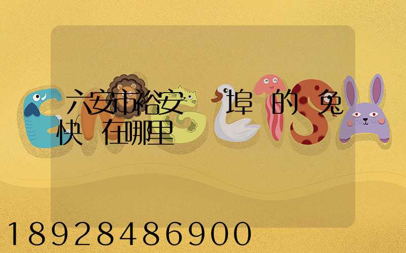 六安市裕安區蘇埠鎮的極兔快遞在哪里