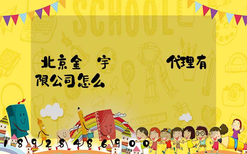 北京金開宇國際貨運代理有限公司怎么樣