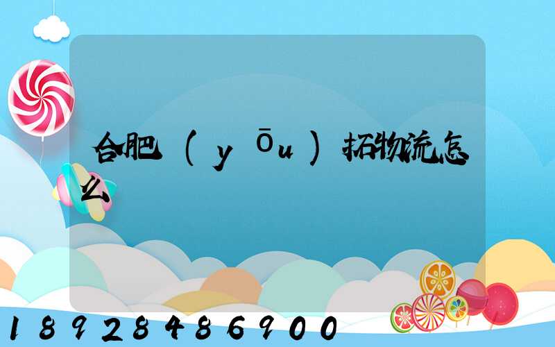 合肥優(yōu)拓物流怎么樣