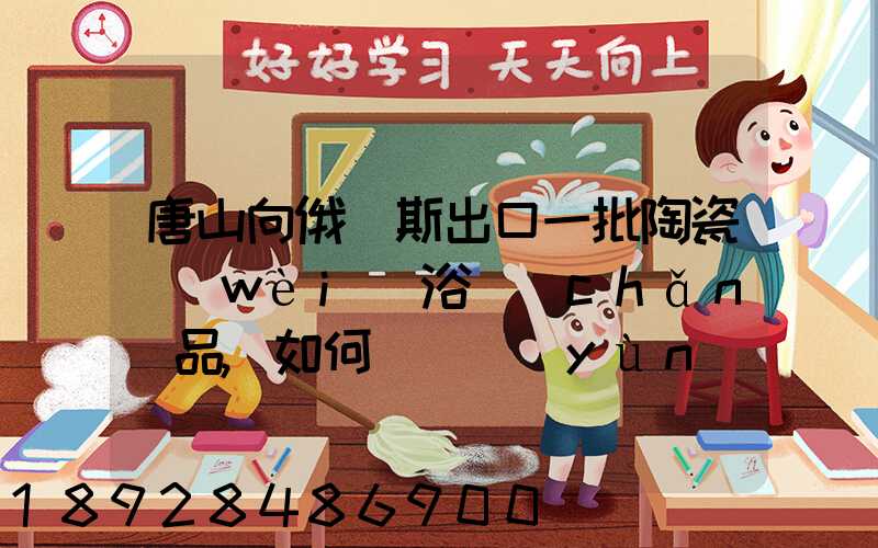 唐山向俄羅斯出口一批陶瓷衛(wèi)浴產(chǎn)品,如何選擇運(yùn)輸方式為什么