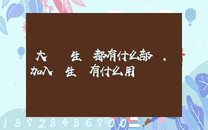 大學學生會都有什么部門,加入學生會有什么用