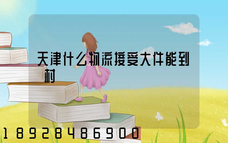 天津什么物流接受大件能到農村