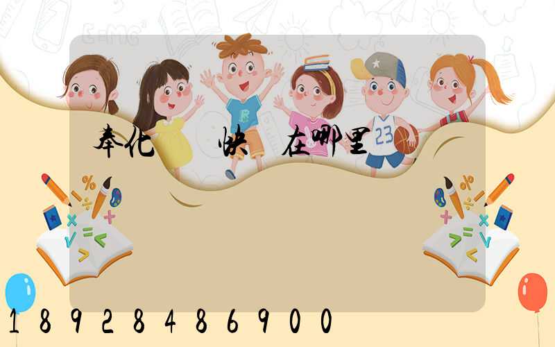 奉化韻達快遞在哪里