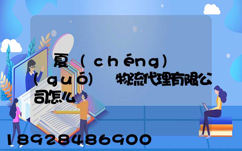 寧夏誠(chéng)鐵國(guó)際物流代理有限公司怎么樣