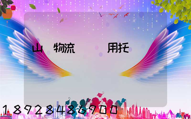 山東物流運輸專用托盤