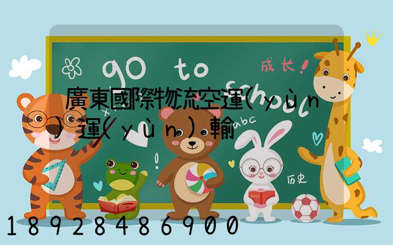 廣東國際物流空運(yùn)運(yùn)輸