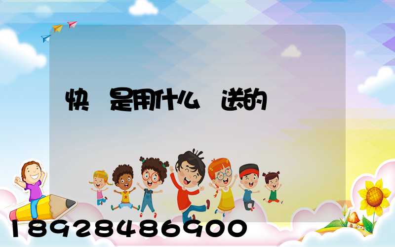 快遞是用什么運送的