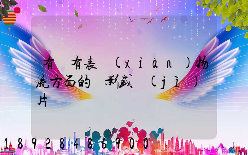 有沒有表現(xiàn)物流方面的電影或紀(jì)錄片