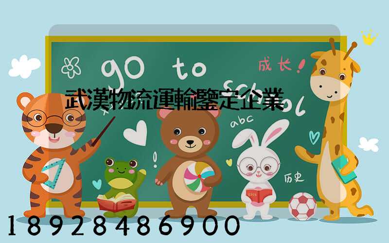 武漢物流運輸鑒定企業