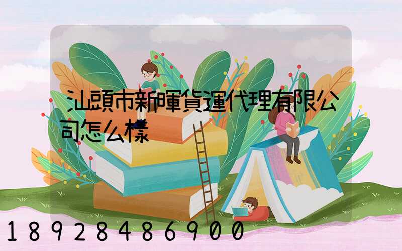 汕頭市新暉貨運代理有限公司怎么樣