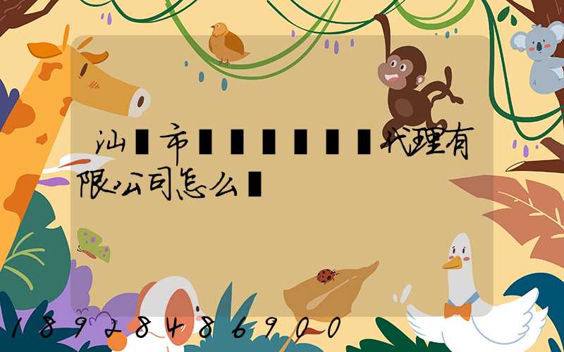 汕頭市龍達國際貨運代理有限公司怎么樣
