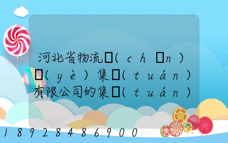 河北省物流產(chǎn)業(yè)集團(tuán)有限公司的集團(tuán)簡(jiǎn)介