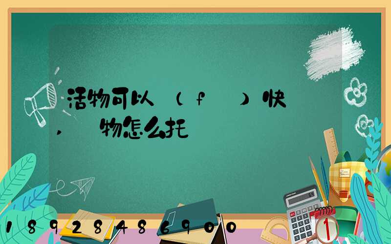 活物可以發(fā)快遞嗎,寵物怎么托運