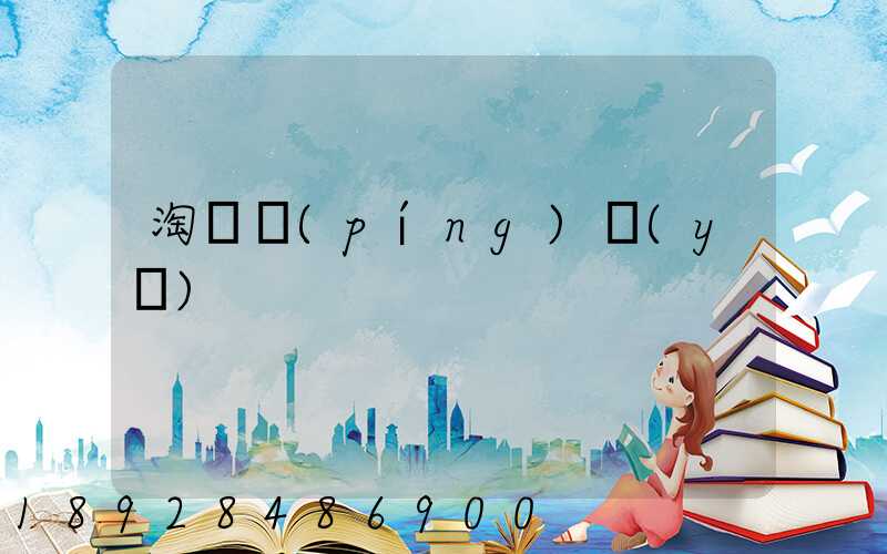 淘寶評(píng)語(yǔ)