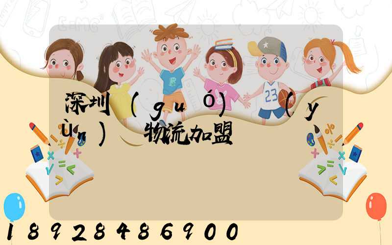 深圳國(guó)際運(yùn)輸物流加盟