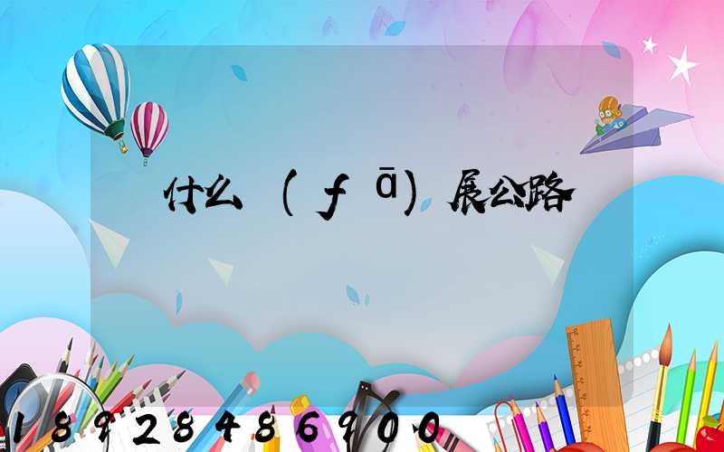 為什么發(fā)展公路運輸