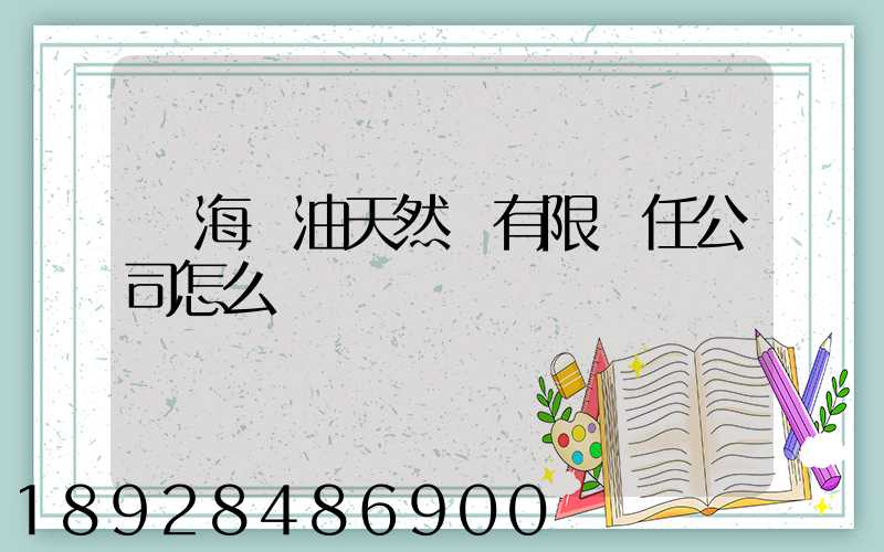 烏海華油天然氣有限責任公司怎么樣