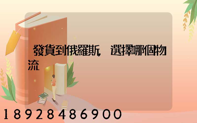 發貨到俄羅斯,選擇哪個物流