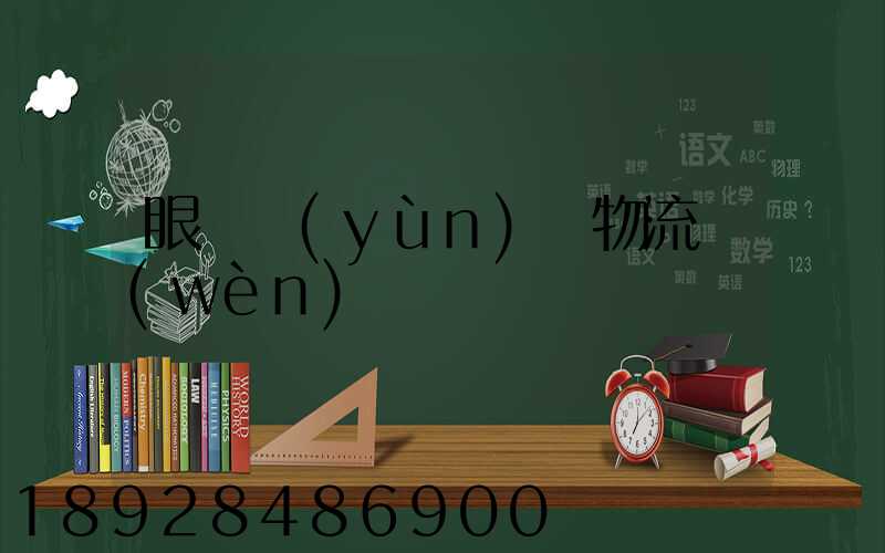 眼鏡運(yùn)輸物流問(wèn)題
