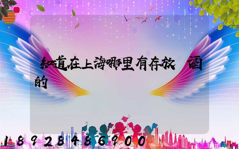 知道在上海哪里有存放紅酒的倉庫