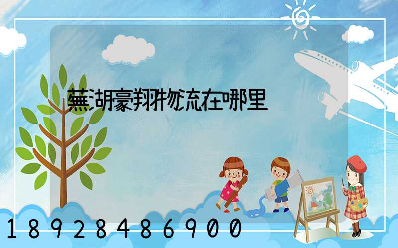 蕪湖豪翔物流在哪里