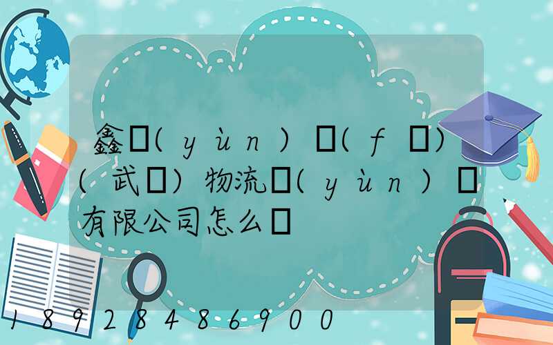 鑫運(yùn)發(fā)(武漢)物流運(yùn)輸有限公司怎么樣