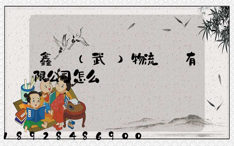 鑫運發(武漢)物流運輸有限公司怎么樣