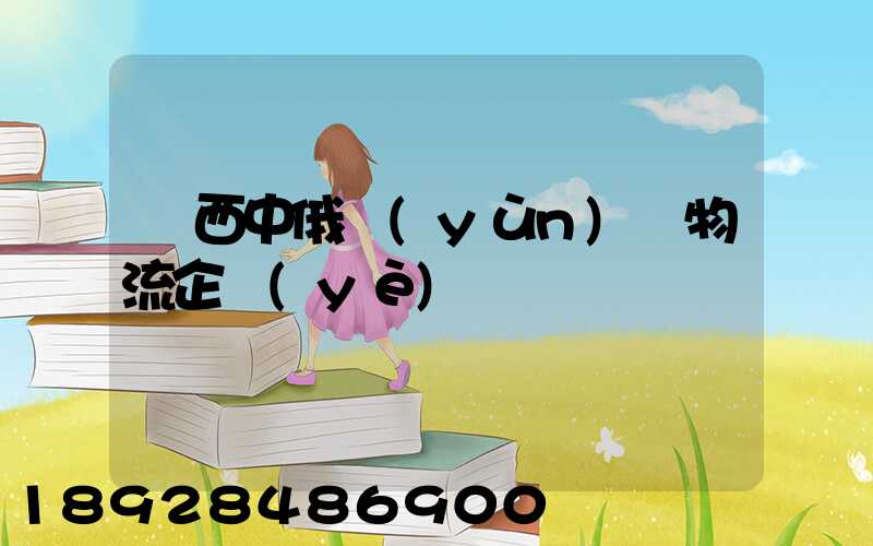 陜西中俄運(yùn)輸物流企業(yè)