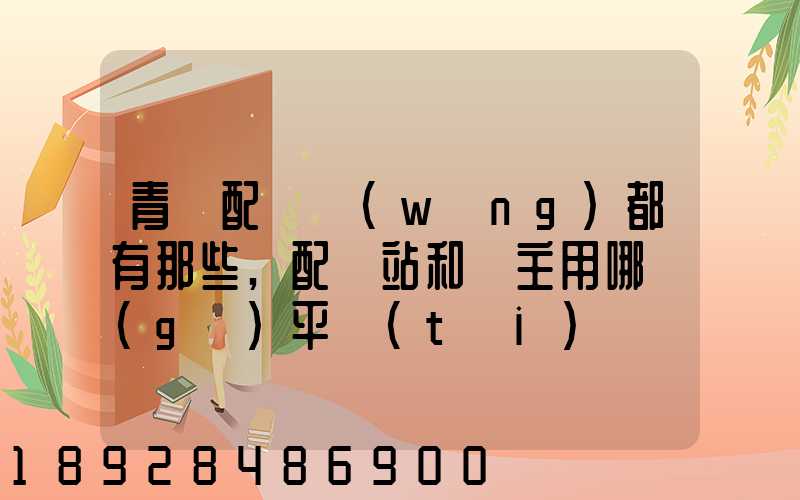 青島配貨網(wǎng)都有那些,配貨站和車主用哪個(gè)平臺(tái)